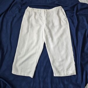 L.L. Bean Men's White Chinos